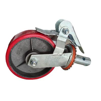 10" Scaffolding Trolley Castor Wheel With Brake